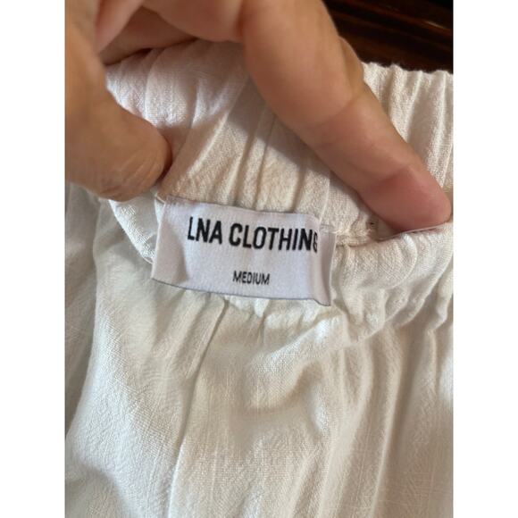 LNA KIANA LINEN PULL ON N PANT AND TOP SET MEDIUM - Picture 10 of 11